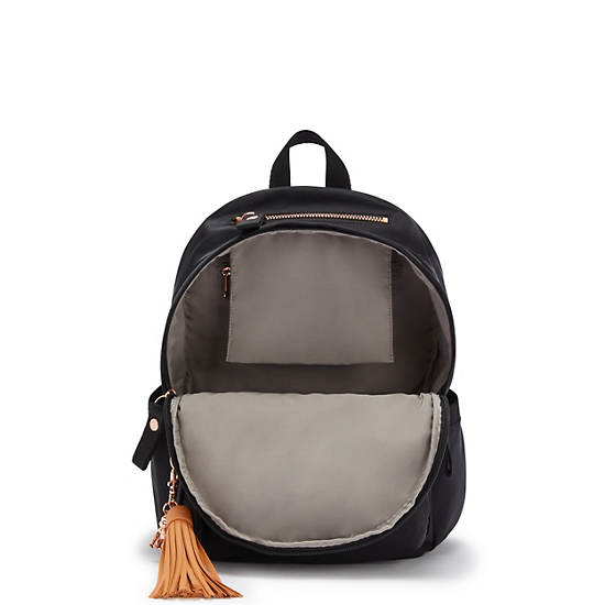 Kipling Delia Classic Backpacks Rose Black | CA 1553TC